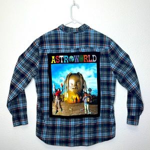 Astroworld Graphic flannel